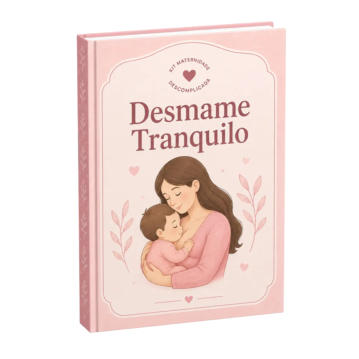 Capa do guia Desmame Tranquilo