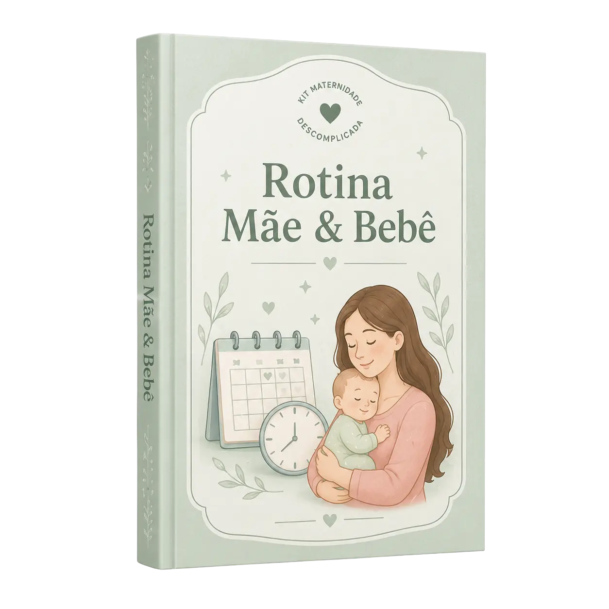 Capa do guia Rotina Mãe e Bebê